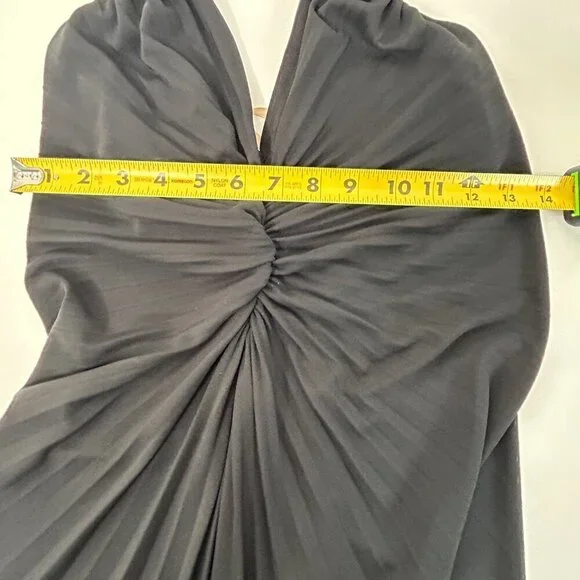 BCBGMAXAZRIA Black Dress |  Size M | Vintage | Made in USA Y2K - Picture 7 of 11